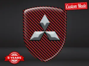 Mitsubishi Logo Auto Max Durevole Chic Pro Performance